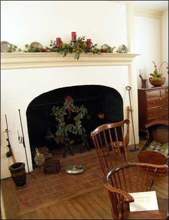 Fairmount Park - Woodford fireplace in the kitchen
