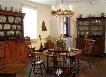 Fairmount Park - Woodford kitchen, 1772 addition
