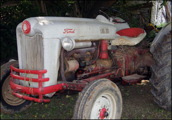 1954 Ford golden jubilee tractor #10