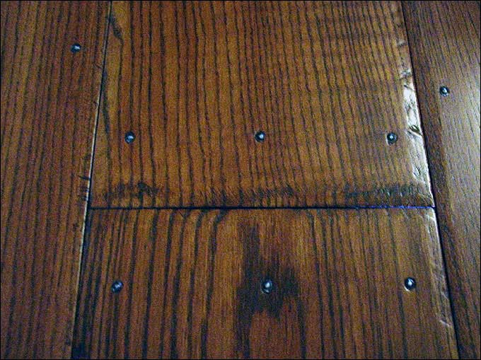 Pine Floorboards, Face Nailing Hardwood Floors